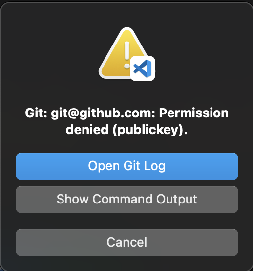 git@github.com permission denied